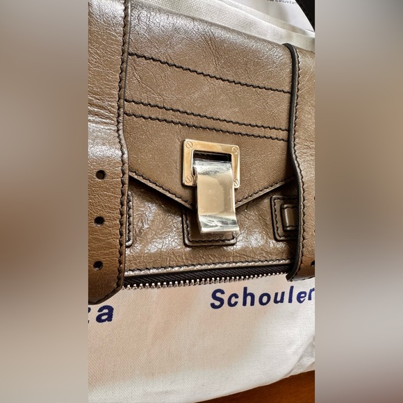 Proenza Schouler Brown Leather Crossbody Bag - Picture 2 of 8